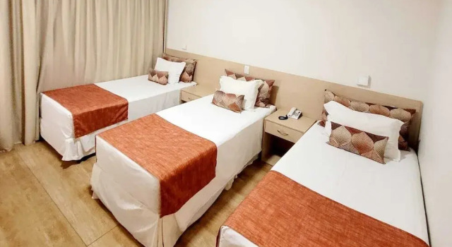 Трёхместный номер Deluxe Hotel Giordano Mantiqueira