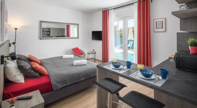 Люкс Studio Villa Valla-Adults Only-Pool & free Bikes