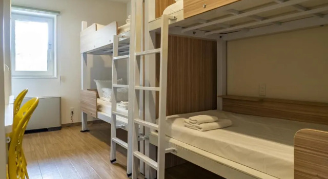 Кровать в общем номере (мужской номер) My Ecolodge