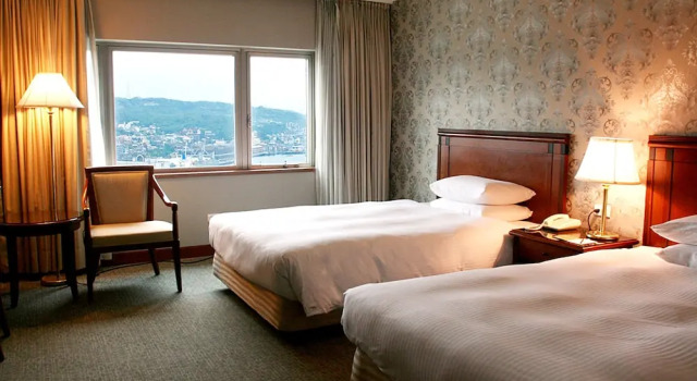 Семейный номер Standard с видом на море Evergreen Laurel Hotel - Keelung