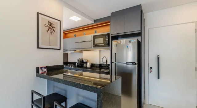 Апартаменты Apt Sea View 500m Beach Itapema Dsh1702