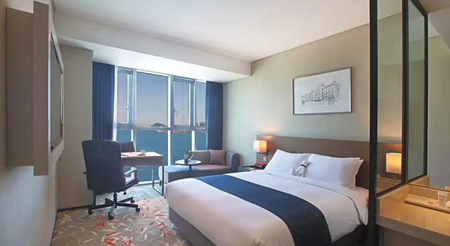 Номер Standard с видом на море ASTI Hotel Busan Station
