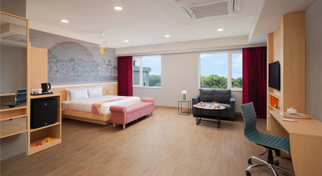 Двухместный номер Executive с красивым видом из окна Ginger Goa Candolim