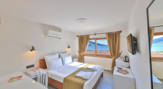 Двухместный номер Standard с видом на море Zinbad Hotel Kalkan