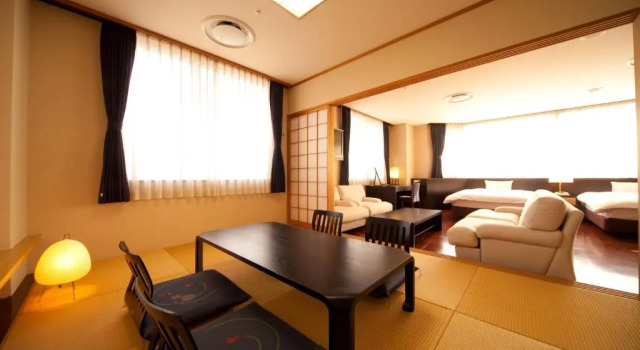 Номер Deluxe Kikunan Onsen Yubel Hotel