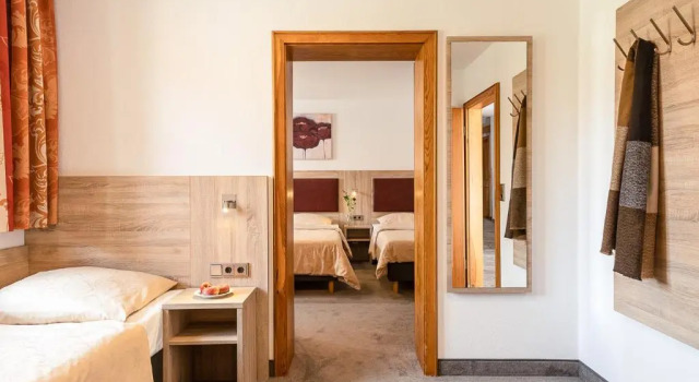 Четырёхместный номер Standard Hotel Altes Brauhaus garni