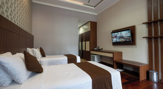 Exécutive double chambre avec balcon Hotel Selecta Batu Malang