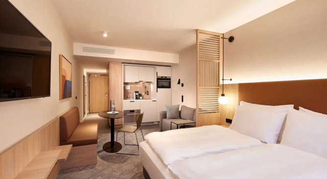 Семейная студия Adina Apartment Hotel Dusseldorf