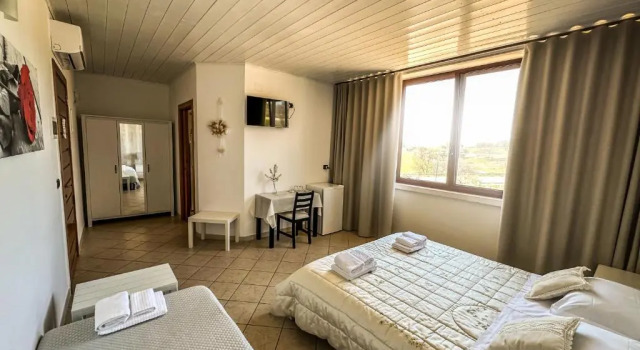 Deluxe dobbelt værelse B&B Il Leccio