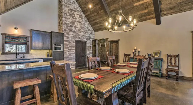 Коттедж Custom Angel Fire Home: Views, Hot Tub & Fire Pit!