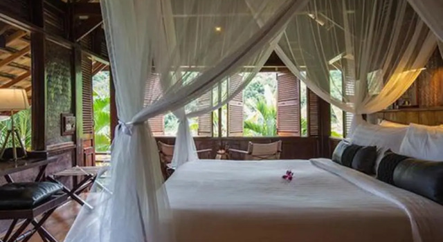 Двухместный номер Standard Mekong Cruises - The Luang Say Lodge & Cruises - Huay Xai to Luang Prabang