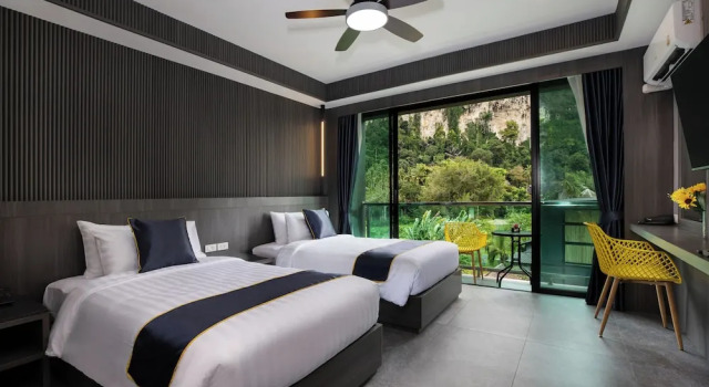 Двухместный номер Deluxe с балконом и с видом на горы Aspira Escape Ao Nang Krabi
