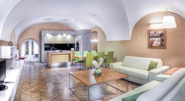Апартаменты с красивым видом из окна Apartmany Chornitzeruv dum