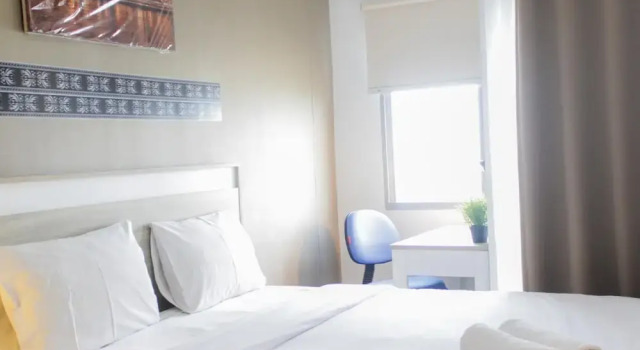 Standard Zimmer Bright Studio Apartment at Springwood Residence