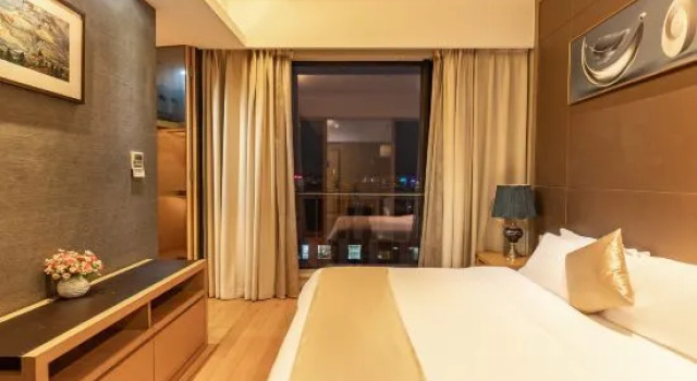 Люкс с видом на реку Guangzhou Jufeng International Business Aparten Guangzhou Poly World Trade Center Branch