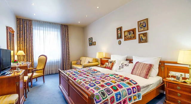 Номер Deluxe Tante ALMAs Kölner Hotel