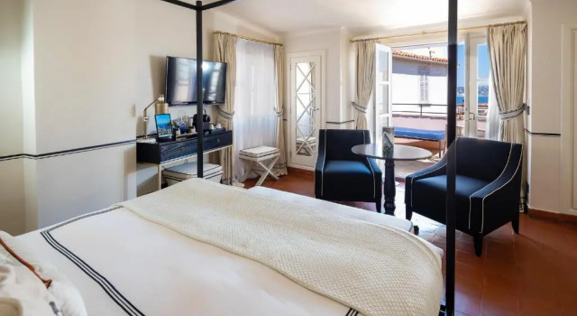 Двухместный номер Deluxe с видом на море Le Yaca Saint-Tropez
