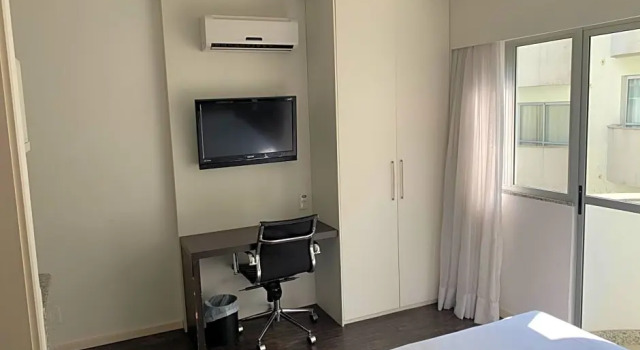 Flat Suites Pampulha - AP 122, Забронировать Отель Отели и гостиницы Бело Хоризонт, рядом с São Francisco de Assis Church, Отель