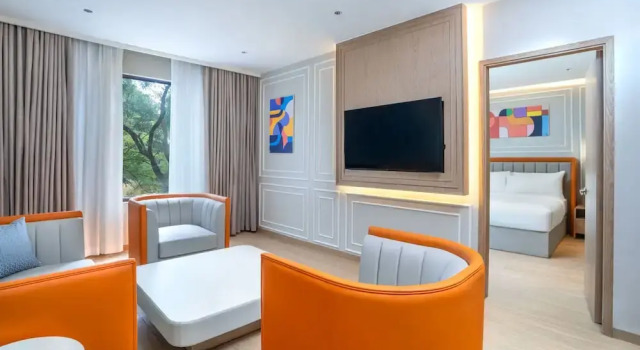 Двухместный люкс Deluxe Hilton Garden Inn Bengaluru Whitefield