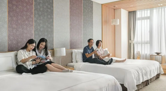 Семейный номер Deluxe Evergreen Resort Hotel - Jiaosi