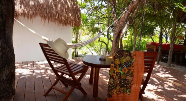 Номер Standard с частичным видом на океан Hotel Pocna Tulum