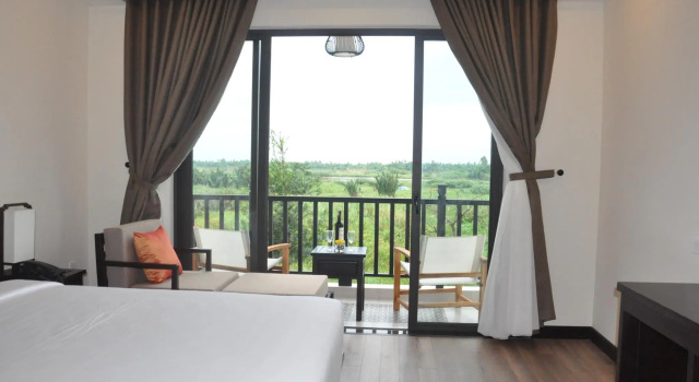 Семейный номер Standard с балконом и с видом на реку The Quin Riverside Villa