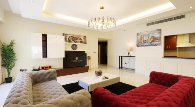 JBR The Walk Rimal - 4-Bedroom Suite Full Sea View High floor, Забронировать Апартаменты/квартира Апартаменты Эмирата Дубая, рядом с Dubai Marina Yacht Club, Апартаменты/квартира