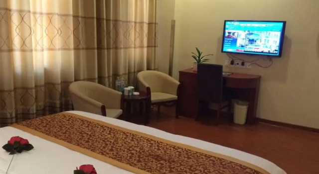 Двухместный номер Standard GreenTree Inn Suqian YiWu Business Center FuKang Avenue Express Hotel