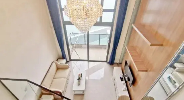 Люкс Дуплекс с 2 комнатами с видом на море Yijia Boutique Suite Apartment (Haihua Island)