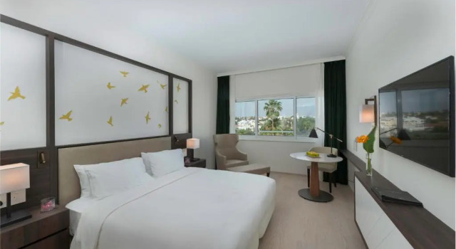 Двухместный номер с видом на бассейн Hilton Nicosia
