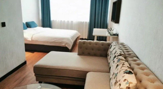 Люкс GreenTree Rizhao Lanshan Coach Station Hotel
