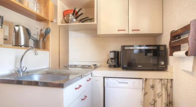 Appartement Serre Chevalier, 1 pièce, 4 personnes - FR-1-330E-54, 予約 アパートメント Saint-Chaffrey Serre Chevalier