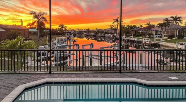 Sunset Views, Dock: Canalfront Home in Punta Gorda, Забронировать Дом для отпуска Виллы Пунта Горда, Вилла