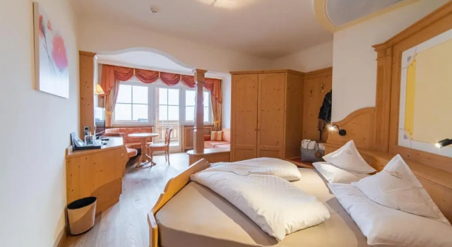 Двухместный номер Deluxe с балконом Panorama Hotel Himmelreich