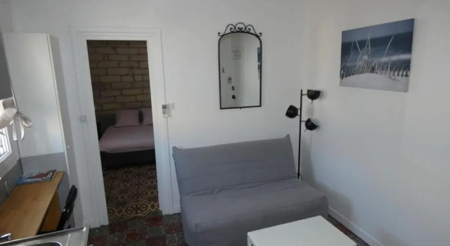 Апартаменты c 1 комнатой appartement climatisé centre de Palavas
