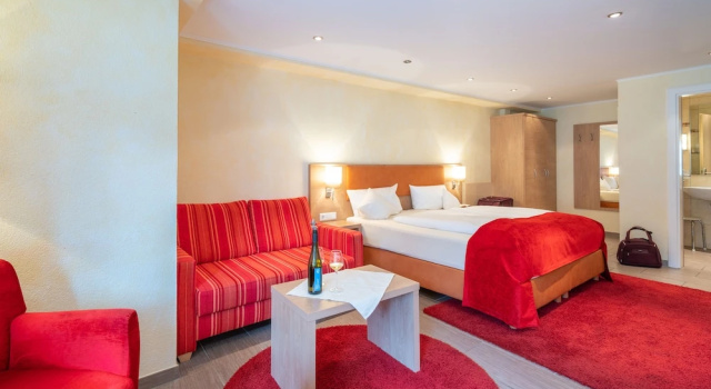 Двухместный номер Comfort с видом на реку Weinhotel Landsknecht