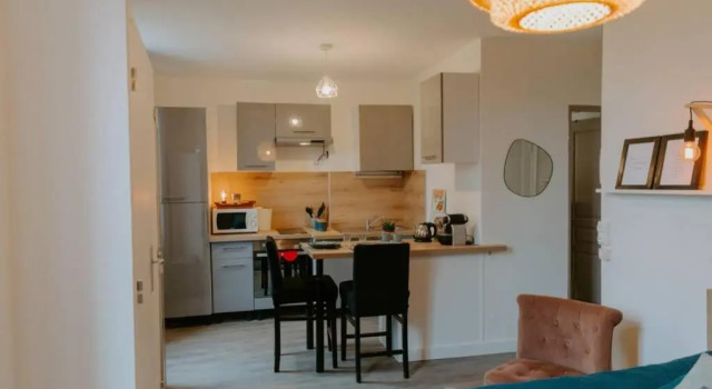 Апартаменты Les berges du Roubion studio cosy et moderne