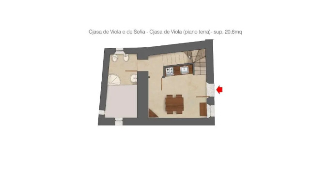 Апартаменты Albergo Diffuso Polcenigo Casa Rigo