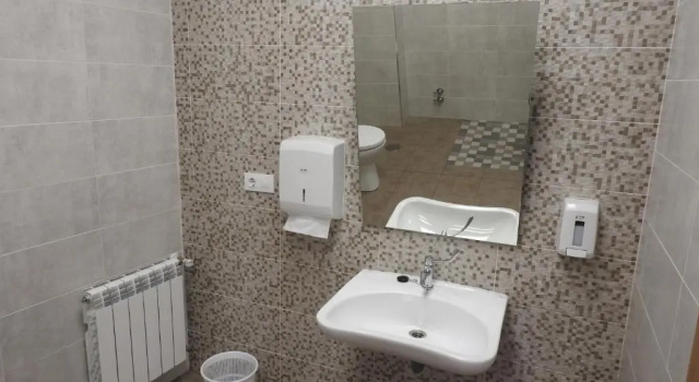 Кровать в общем номере Albergue Buen Camino Tui