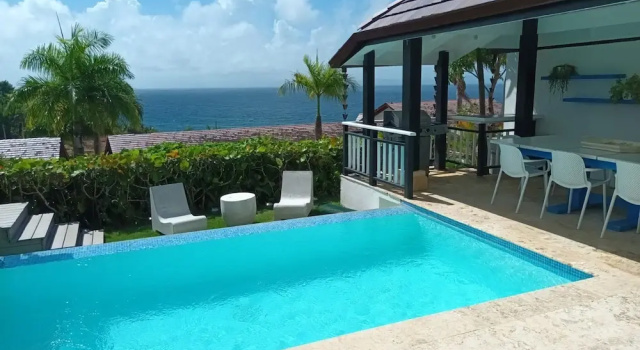 Вилла Ocean View Villa 3 BR 8 Guests Pto Bahia