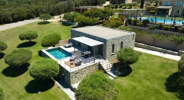 Двухместная вилла Hôtel U San Daniellu villas et chambres