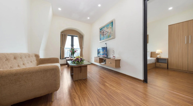 Апартаменты с 2 комнатами Granda Quan Hoa Apartment