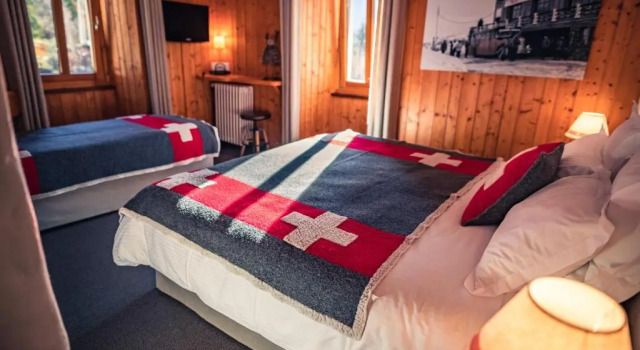 Трёхместный номер Standard Chalet-hôtel Gai Soleil