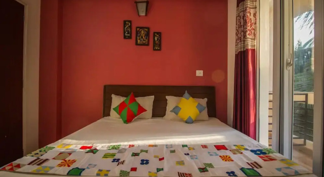 Номер Standard OYO 12953 Home Pool View 2BHK Arpora