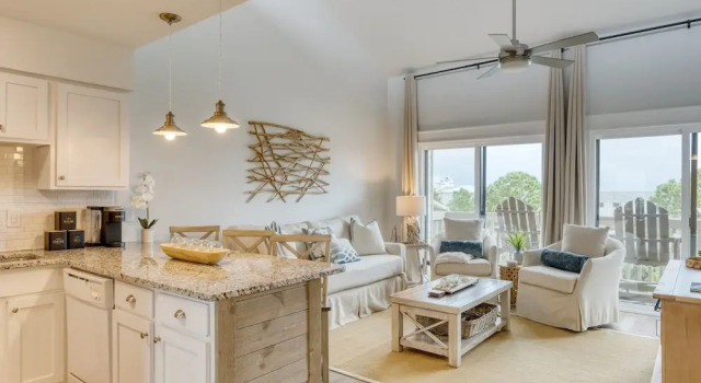 The Sea Chord Gulf Lake Views Balcony Pool, Забронировать Дом для отпуска Виллы Санта-Роза-Бич, Вилла