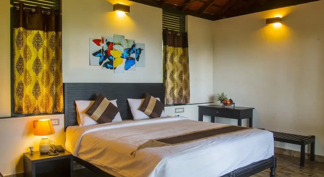 Двухместный коттедж Luxury с видом на горы Edakkal Hermitage