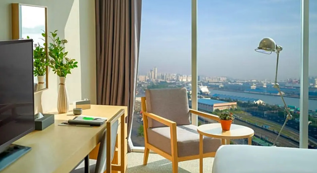 Номер Deluxe с видом на гавань Harbor Park Hotel