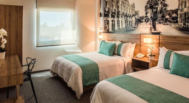 Standard Quadruple room Mision Express Durango