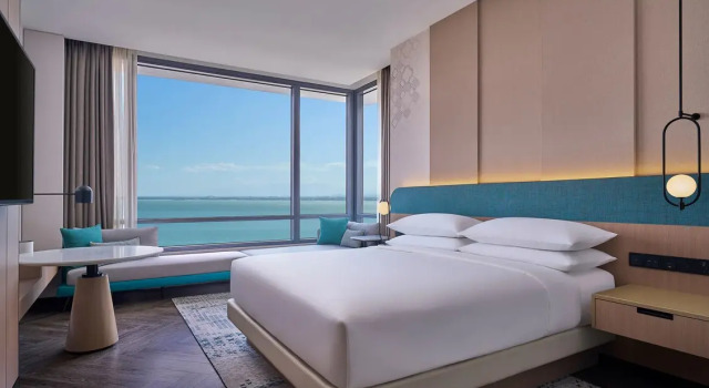 Номер Standard с видом на море Penang Marriott Hotel