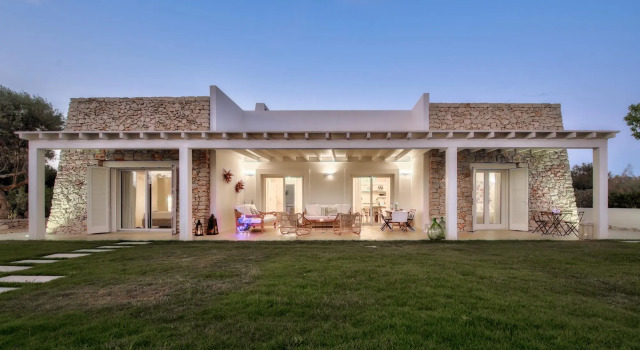 Villa La Pupazza 8, Book Villa Villaer i Castrignano del Capo, Villa